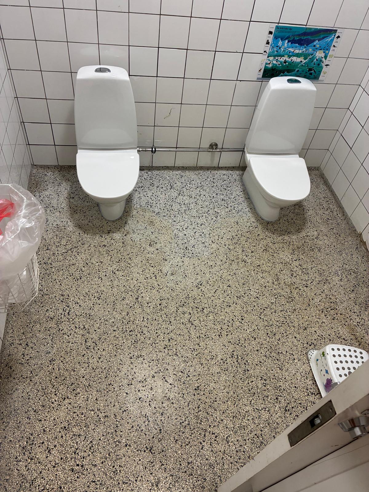 Færdigt Terrazzo gulv.