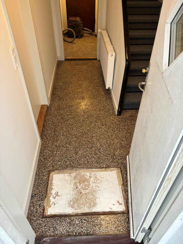 Entrégulv efter renovering